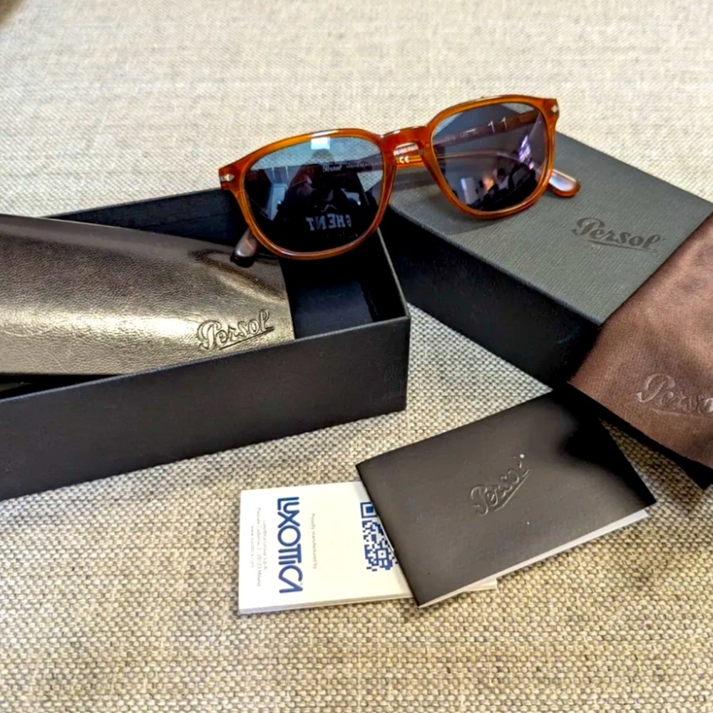 Persol PO 3019 96/56 Terra Di Siena 52mm Sunglasses